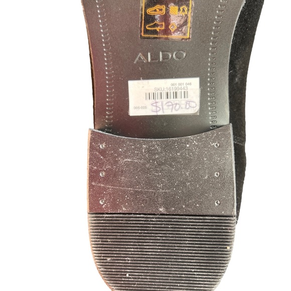 Aldo black suede boots - Picture 5 of 6